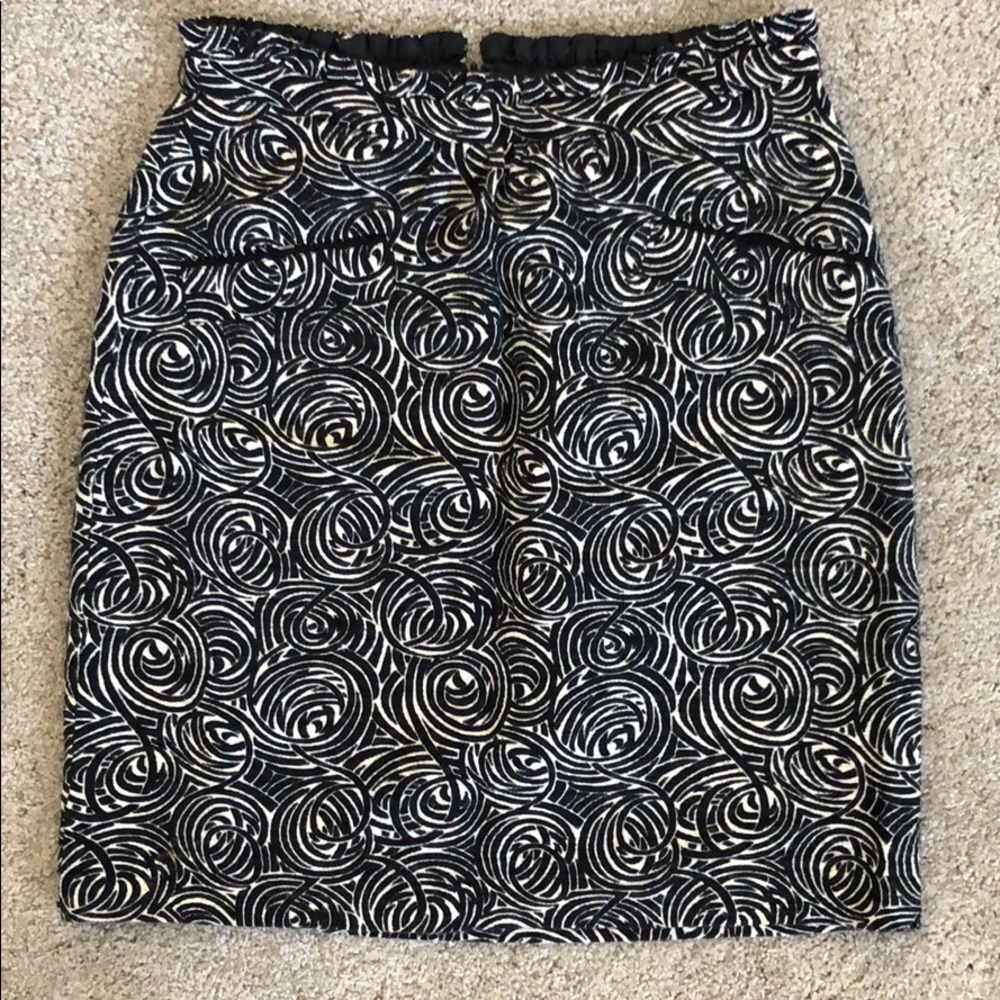 Anthropologie Elevenses Painted Morning Skirt